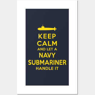 Submariner Keep Calm Posters and Art